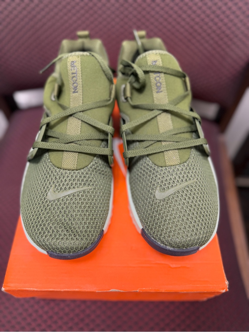 Nike Olive Green Metcon Sneakers size 9.5 Men’s